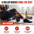 Troveze Mini Vibrating Massage Ball: Hero shot massage ball in recovery setting
