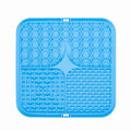 Troveze Pet Lick Mat: Textured suction pattern detail