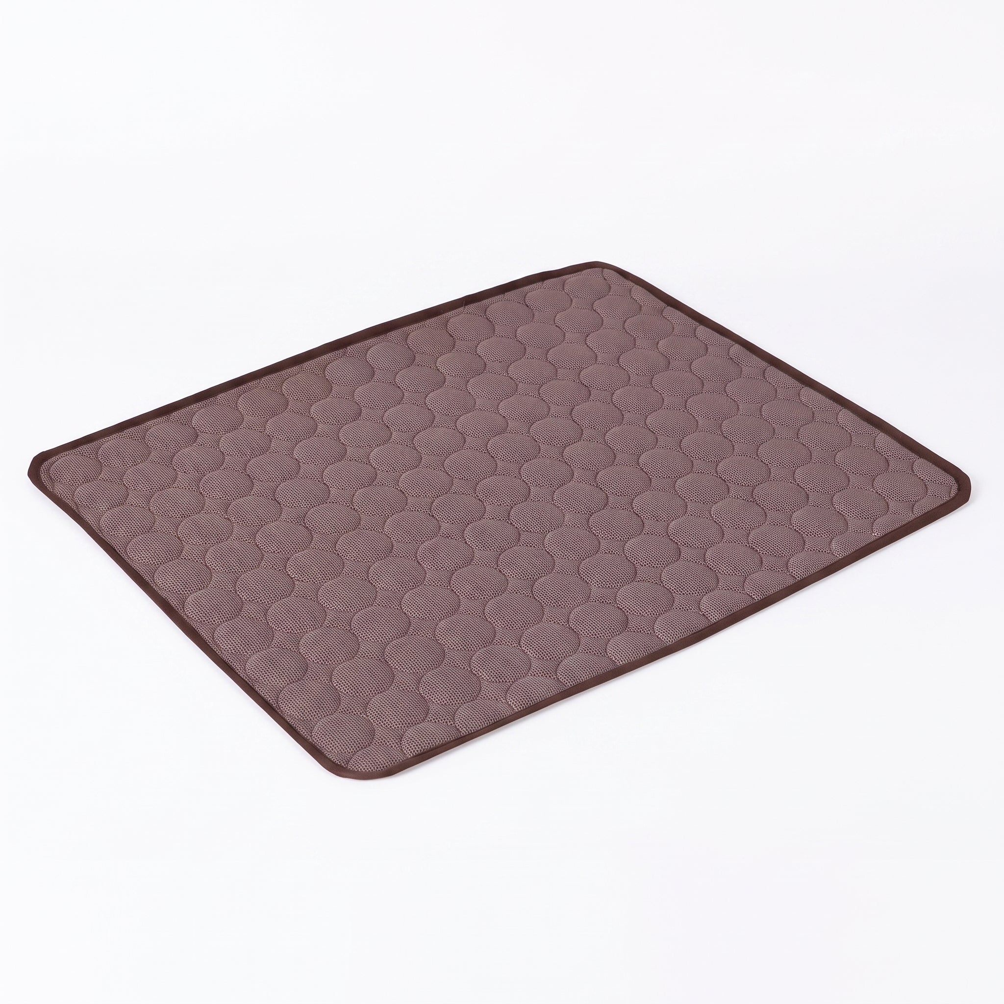 Troveze Self-Cooling Pet Mat: Honeycomb surface pattern macro detail