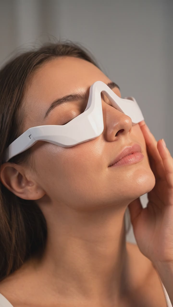 Under-Eye Fatigue Relief Light Therapy Glasses